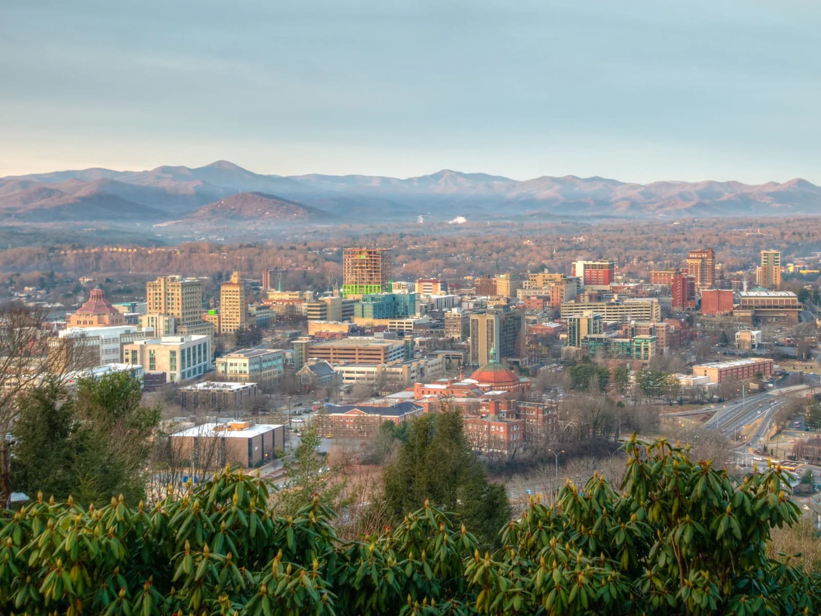 Asheville, NC — mold inspection and indoor air quality service area